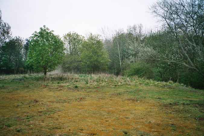 You'd never know. The site of Barham workhouse chapel.