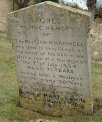 Moving methodist gravestone.