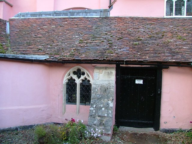 The priory entrance.