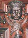 Pulpit cherub.