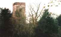 St Andrew's tower above the children's play area on the Stonham Aspall road.