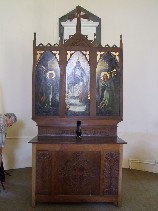 altar and reredos