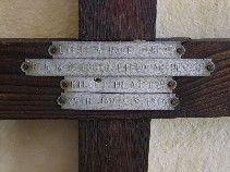 WWI cross: Lieut A Noll Garrod