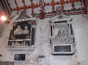 chancel north wall