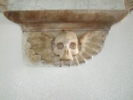 winged skull
