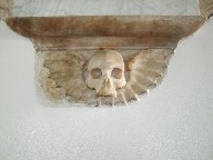 winged skull