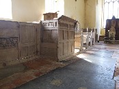 pulpit and reading desk