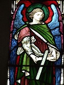 angel with a cross
