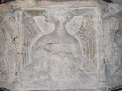 Angel with Holy Trinity shield