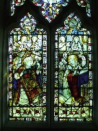 Kempe glass: Annunciation