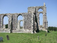 the former chancel