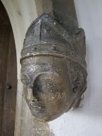 graffiti'd bishop