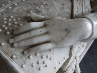 Sir Edward's hand