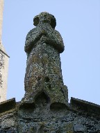 south porch statue