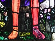 Margaret Rope: St Edmund (detail)