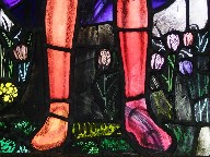 Margaret Rope: St Edmund (detail)