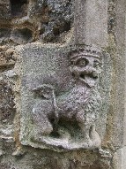 crowned lion