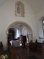 central crossing from chancel