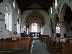 looking east