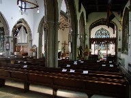 looking east from the south door