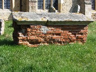 red brick tomb chest