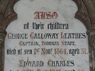 died at sea