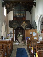 looking west