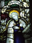 Annunciation, by Kempe & Co: Blessed Virgin