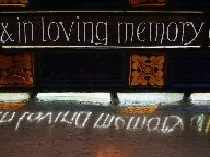 & in loving memory