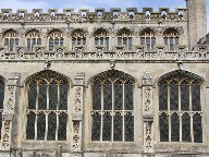 south aisle and clerestory windows