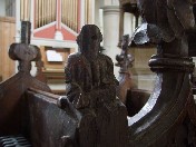 angel holding a scroll