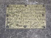 here lieth interred