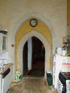 south doorway from porch