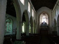 looking west