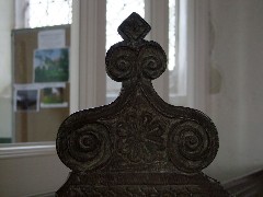17th Century bench end