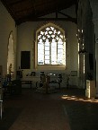 west end of south aisle