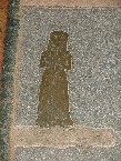 woman with rosary