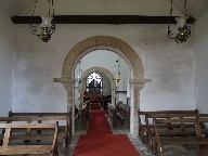 looking west