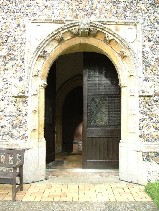 south doorway