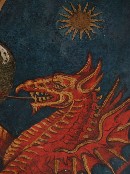 dragon and sun