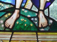 Christ's feet