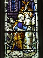 St Peter and an angel