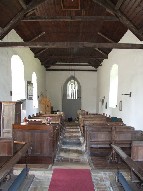 looking west