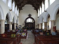 looking east