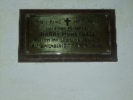 Harry Honeyball killed by shell in France