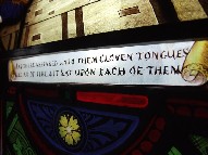 cloven tongues
