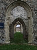 south porch, south doorway, north doorway