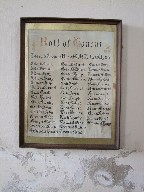 roll of honour