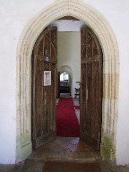 south doorway