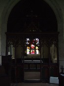 into the chancel
